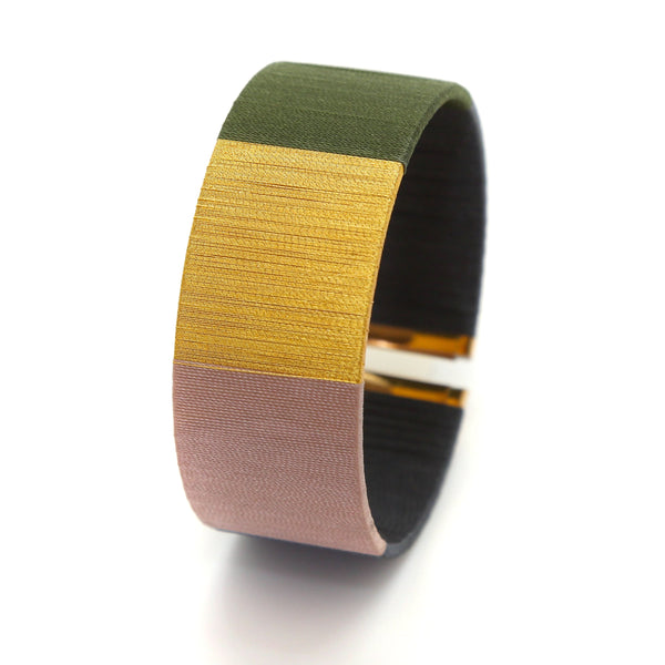 Manchette Tao Kaki Crème